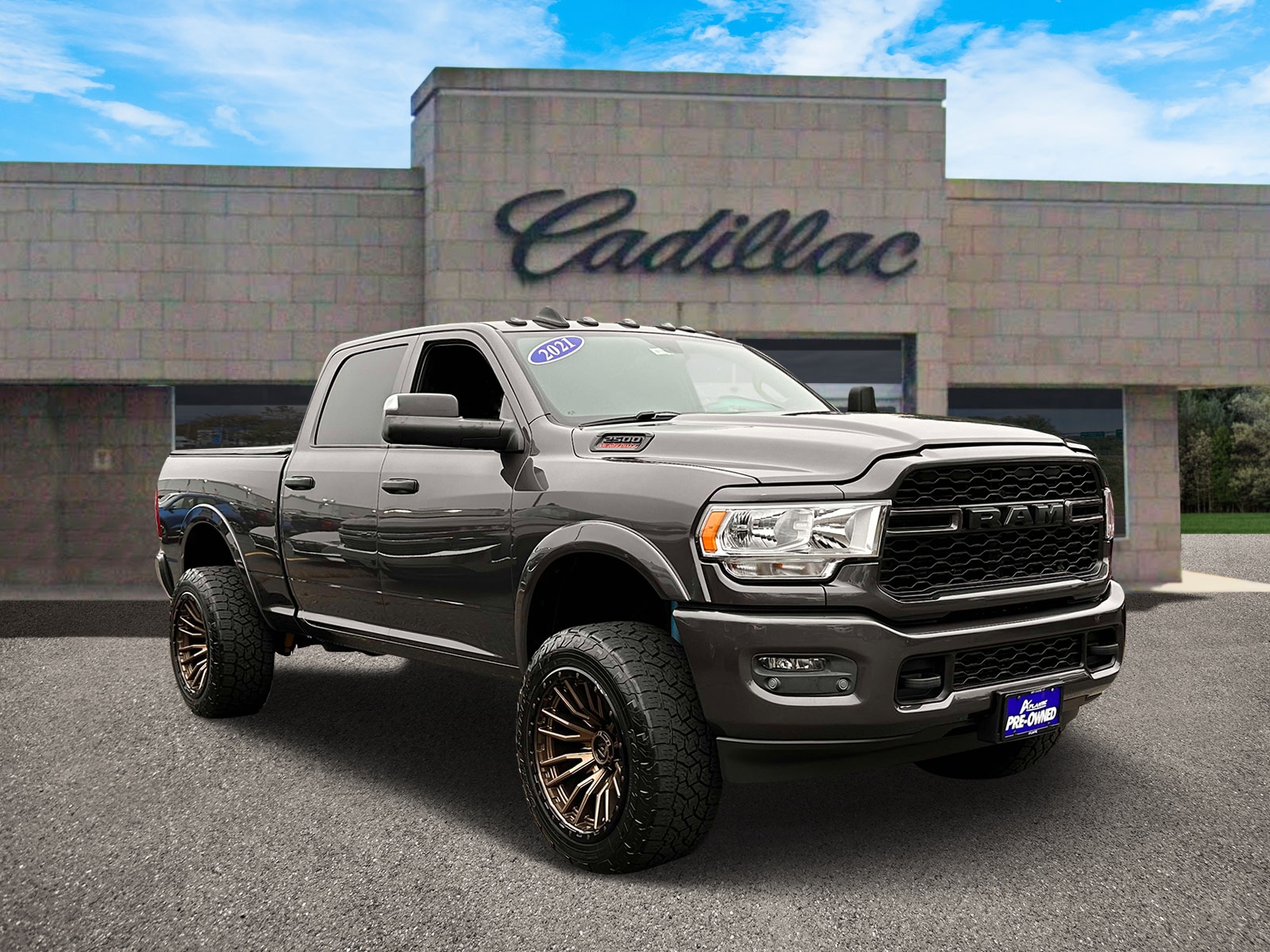 Used 2021 RAM Ram 2500 Pickup Tradesman with VIN 3C6UR5CLXMG584605 for sale in Bay Shore, NY