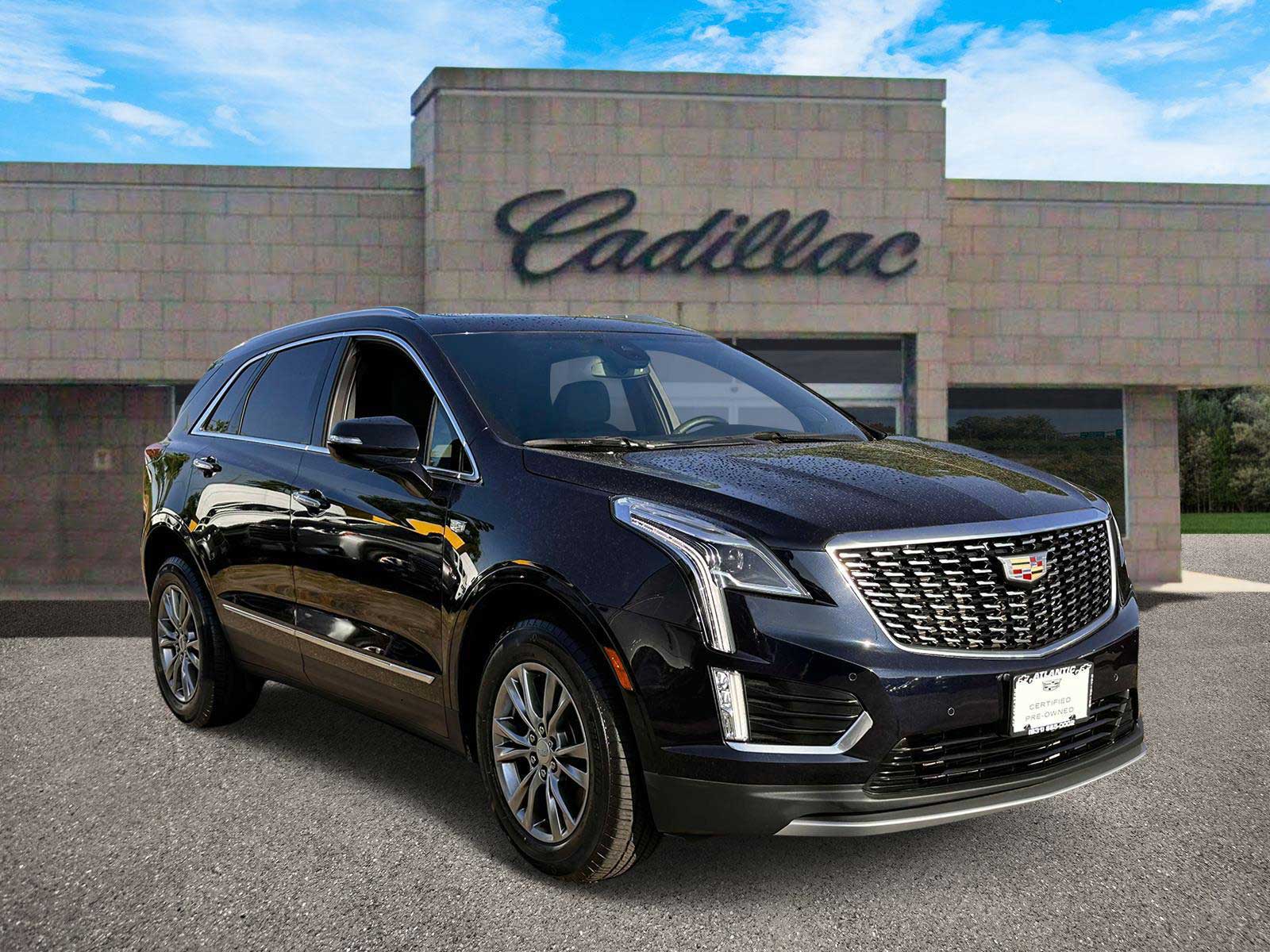 Certified 2021 Cadillac XT5 Premium Luxury with VIN 1GYKNDRS8MZ187165 for sale in Bay Shore, NY