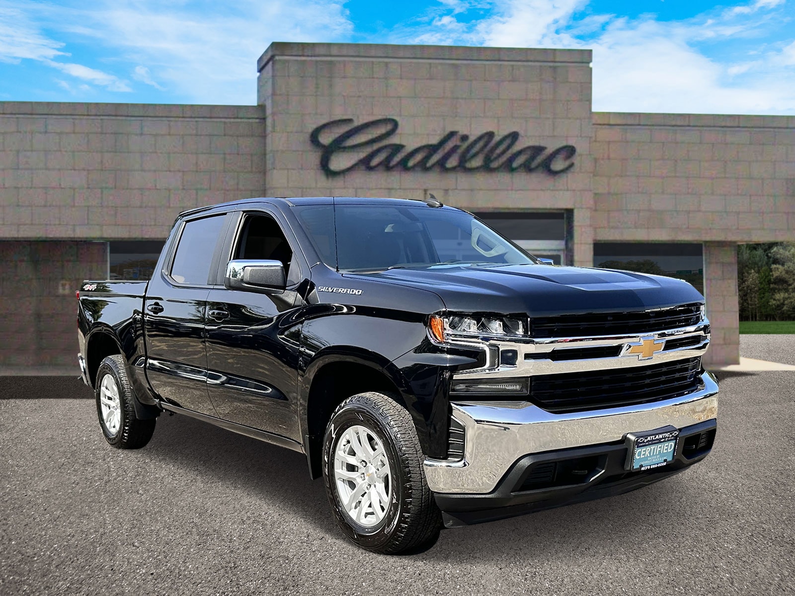 Certified 2021 Chevrolet Silverado 1500 LT with VIN 1GCPYJEK5MZ447402 for sale in Bay Shore, NY