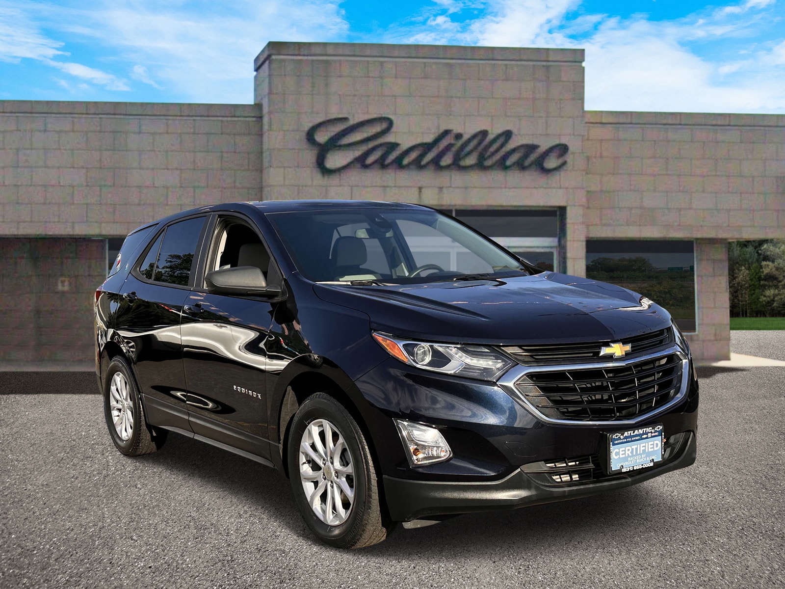 Certified 2021 Chevrolet Equinox LS with VIN 3GNAXSEV6MS112632 for sale in Bay Shore, NY