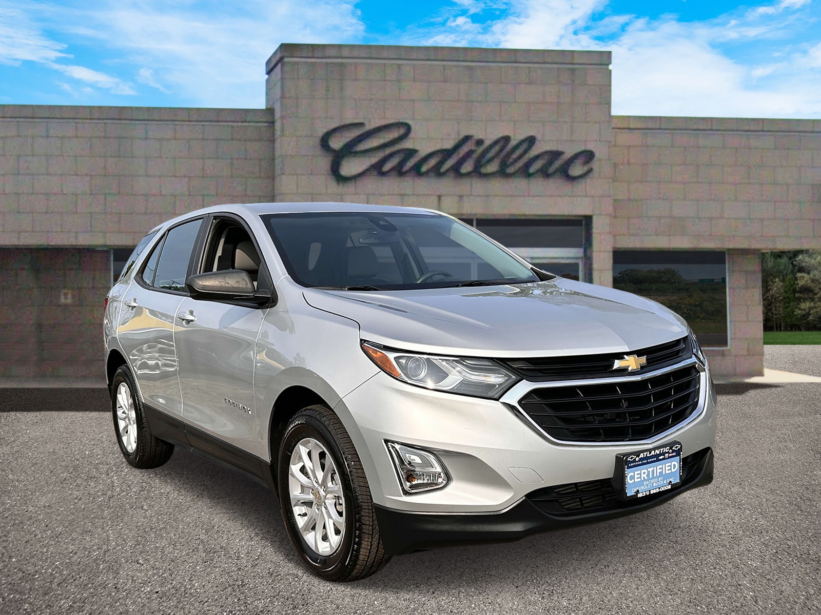 Certified 2021 Chevrolet Equinox LS with VIN 3GNAXSEV2MS145675 for sale in Bay Shore, NY