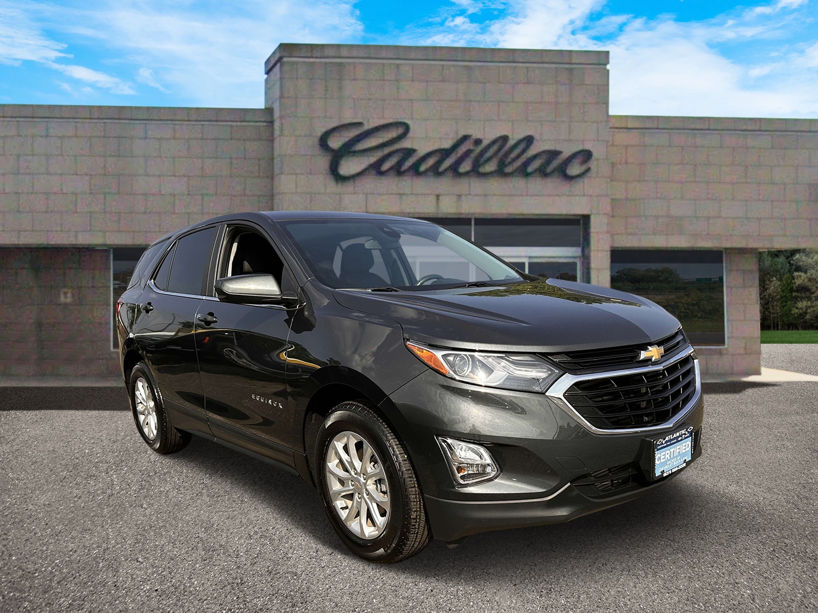 Certified 2021 Chevrolet Equinox LT with VIN 2GNAXKEV1M6157363 for sale in Bay Shore, NY