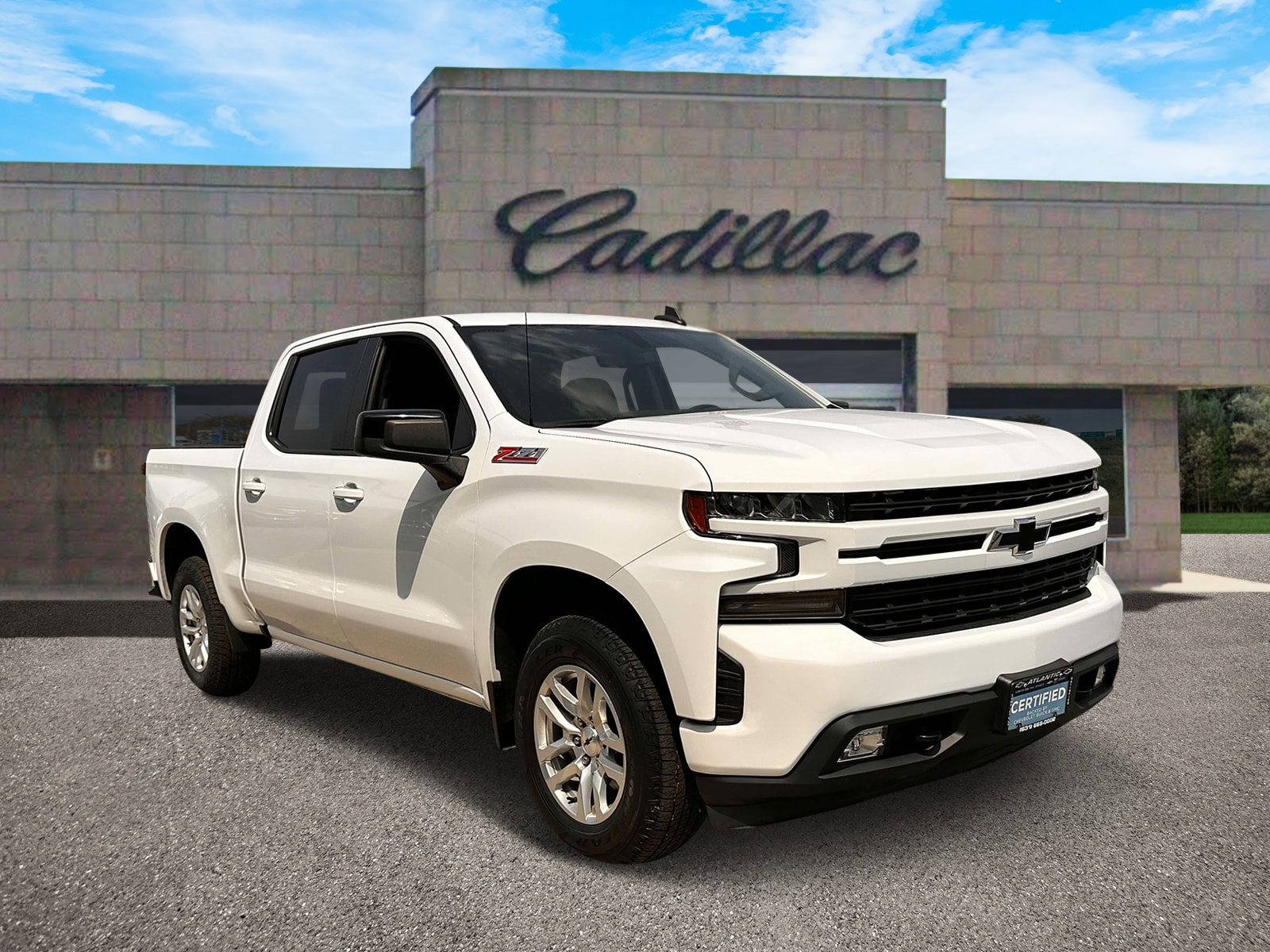 Certified 2020 Chevrolet Silverado 1500 RST with VIN 3GCUYEED5LG337699 for sale in Bay Shore, NY