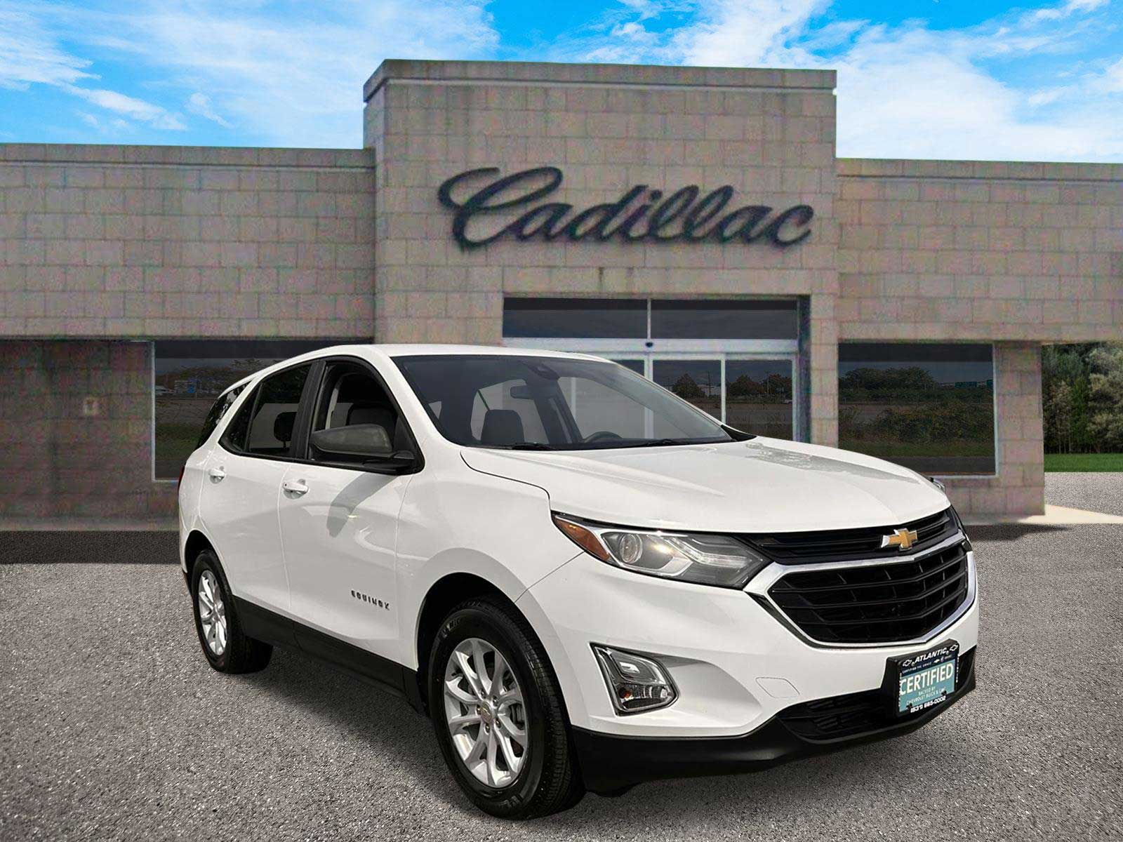 Certified 2021 Chevrolet Equinox LS with VIN 3GNAXHEVXMS130506 for sale in Bay Shore, NY