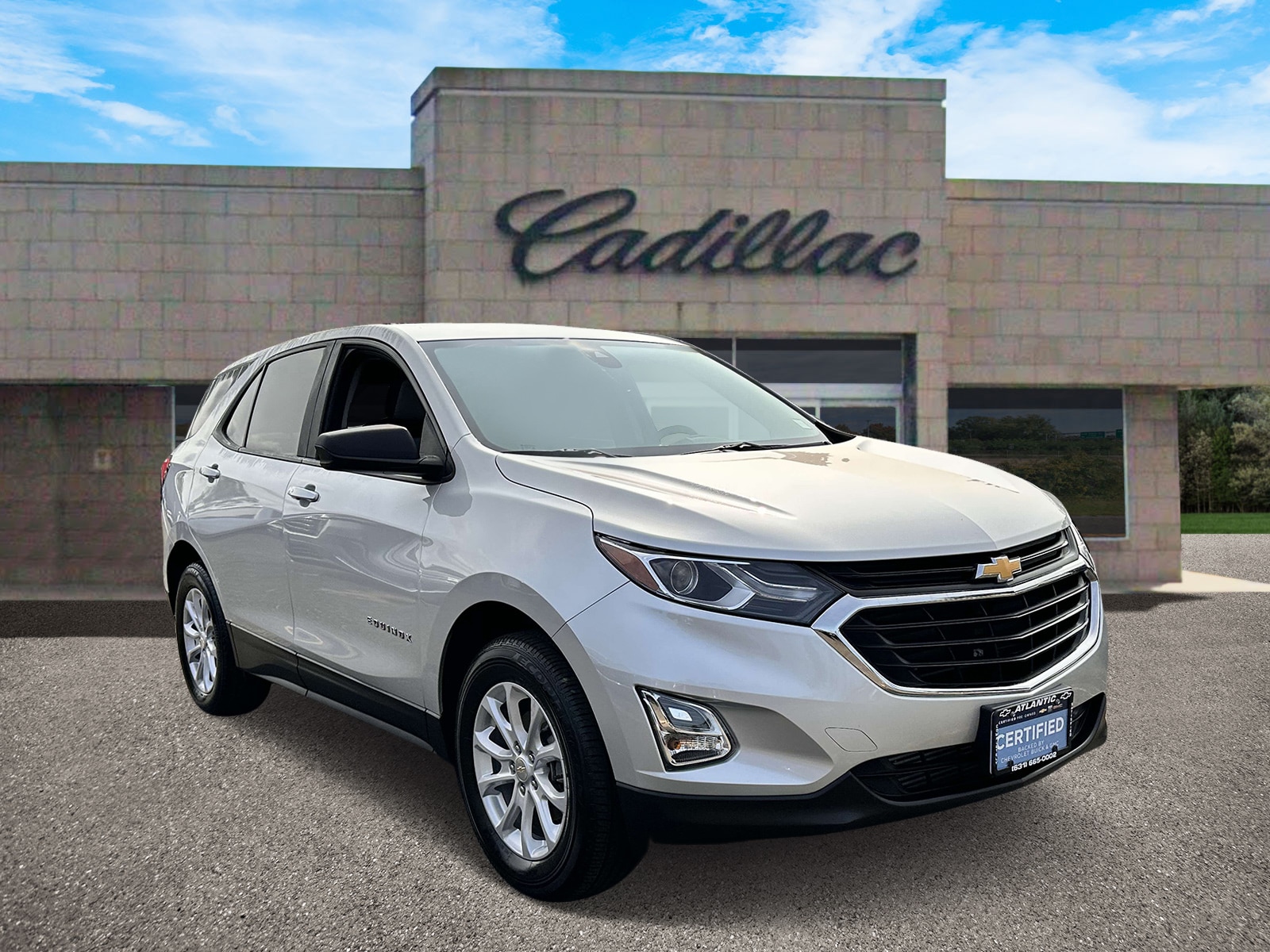 Certified 2021 Chevrolet Equinox LS with VIN 3GNAXSEV9MS173179 for sale in Bay Shore, NY