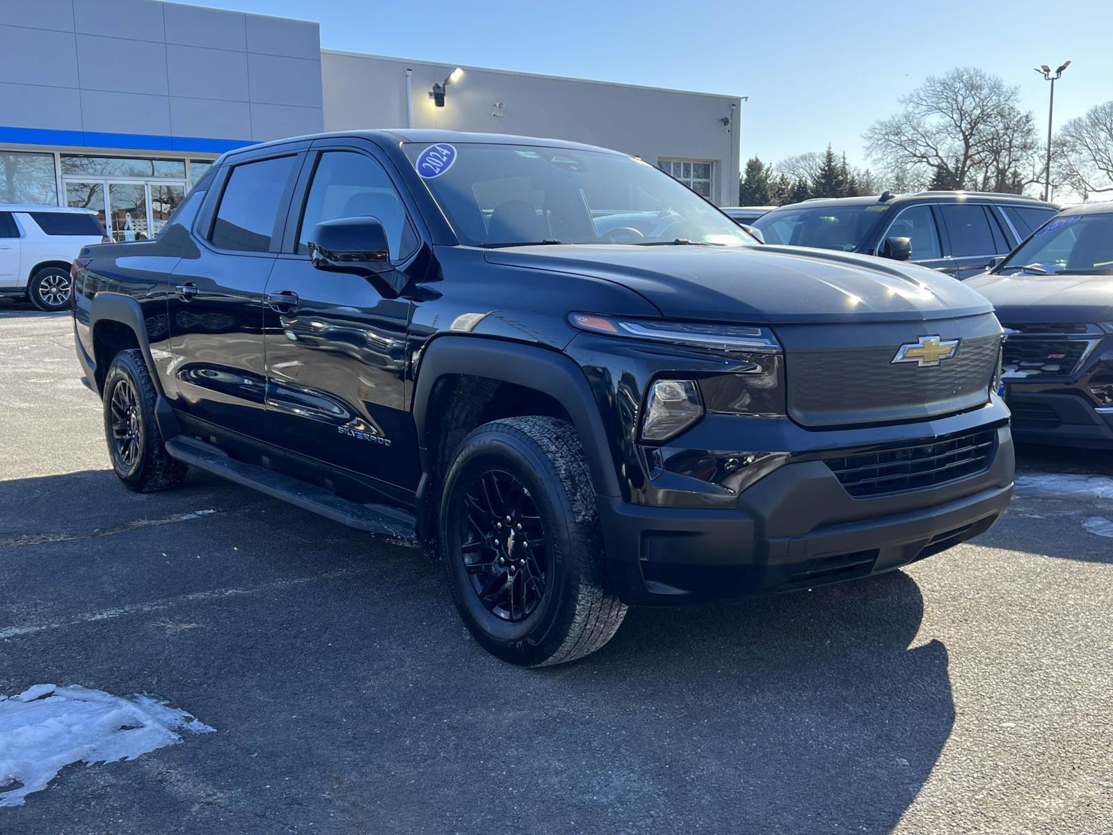Certified 2024 Chevrolet Silverado EV Work Truck with VIN 1GC10VEL2RU205572 for sale in Bay Shore, NY