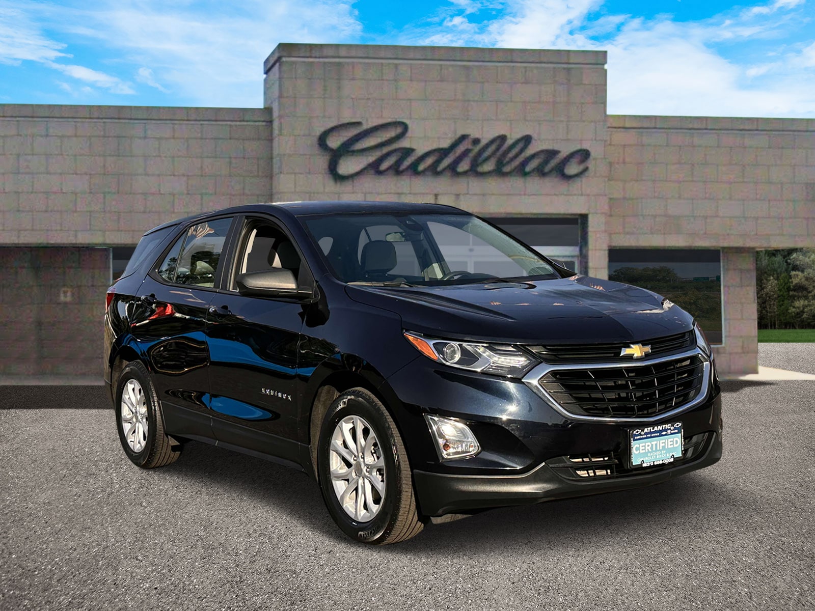 Certified 2021 Chevrolet Equinox LS with VIN 3GNAXHEV8MS120850 for sale in Bay Shore, NY