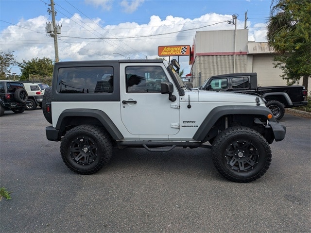 Used 2014 Jeep Wrangler Sport with VIN 1C4AJWAG6EL206204 for sale in Saint Augustine, FL