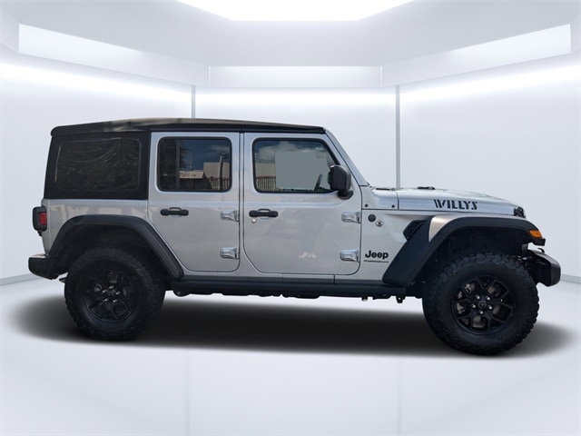 Used 2024 Jeep Wrangler 4-Door Willys with VIN 1C4PJXDN5RW106139 for sale in Saint Augustine, FL