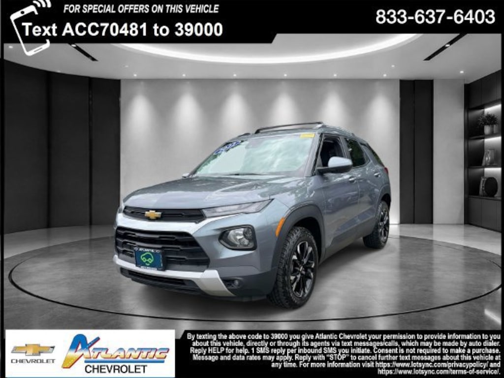 Used 2022 Chevrolet Trailblazer LT SUV