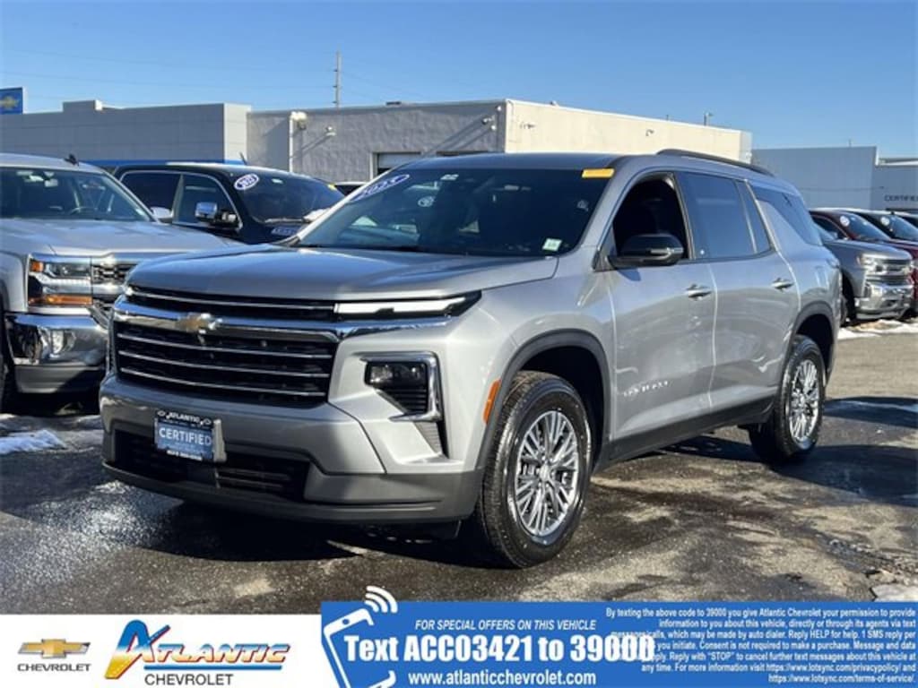 Certified 2025 Chevrolet Traverse LT SUV