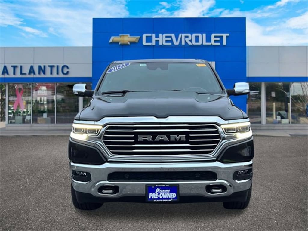 Used 2022 Ram 1500 Limited Longhorn Crew Cab 4x4 57 Box Truck