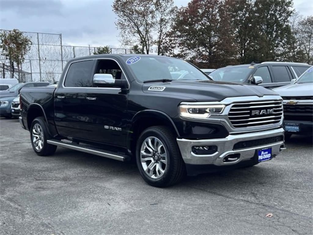 Used 2022 Ram 1500 Limited Longhorn Crew Cab 4x4 57 Box Truck