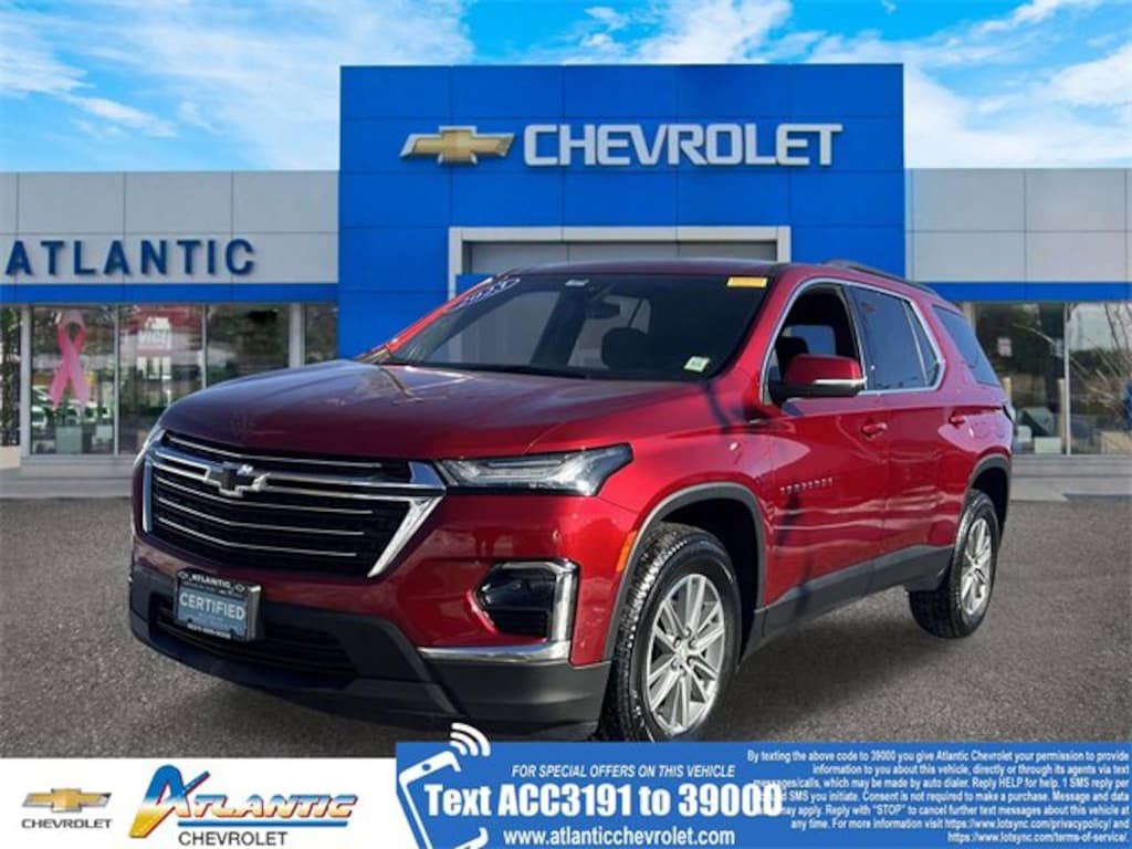 Certified 2023 Chevrolet Traverse LT Cloth SUV