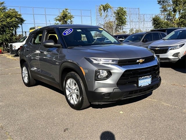 Certified 2021 Chevrolet Trailblazer LS with VIN KL79MMS2XMB155082 for sale in Bay Shore, NY