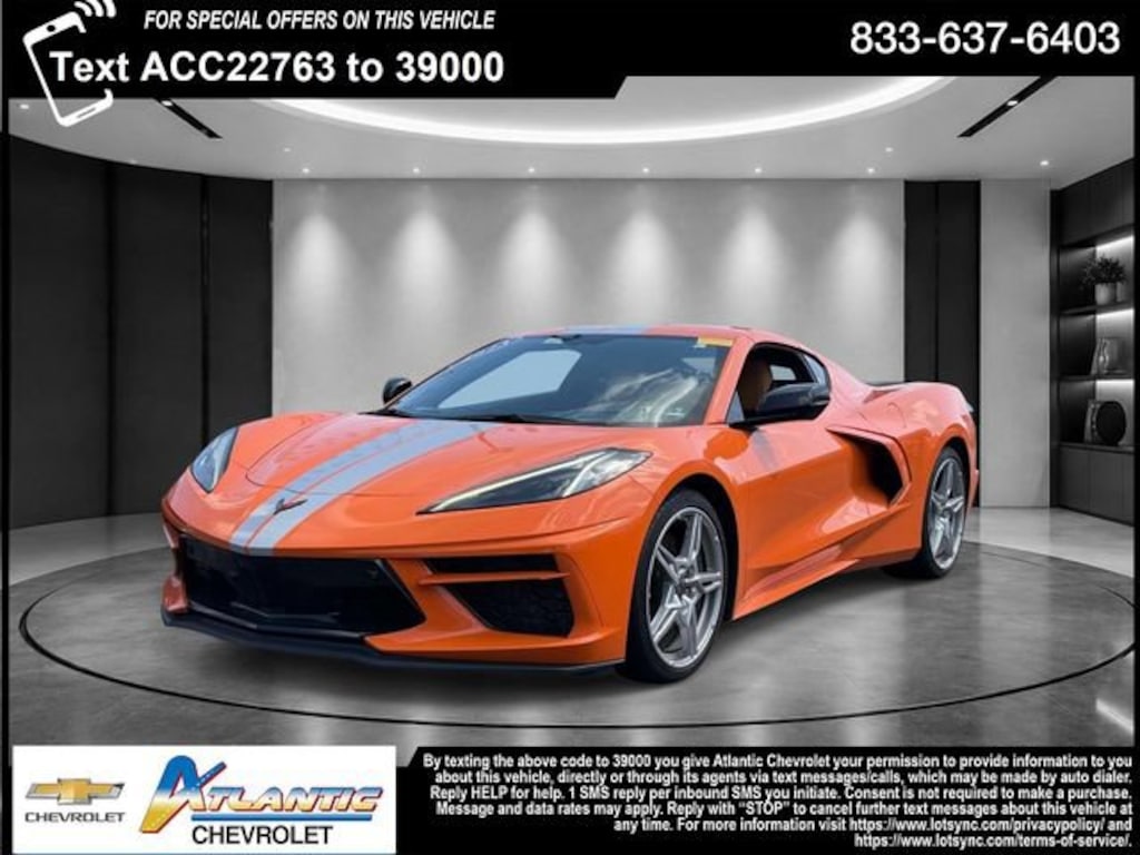 Used 2023 Chevrolet Corvette Stingray 2LT Performance