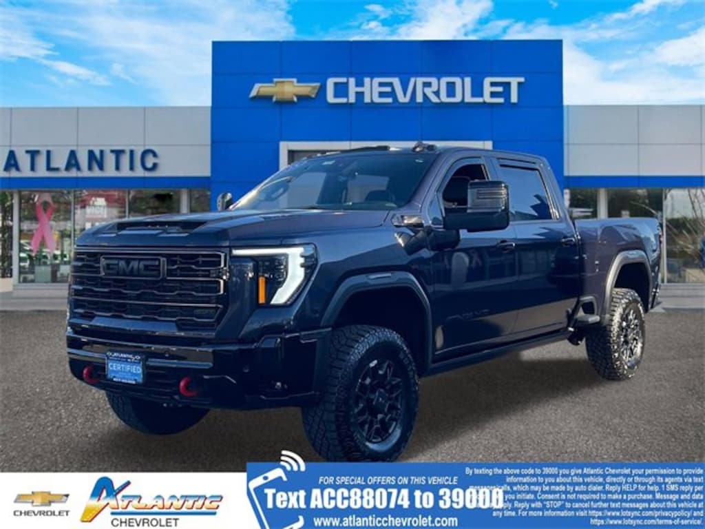 Certified 2025 GMC Sierra 2500 HD AT4X Truck