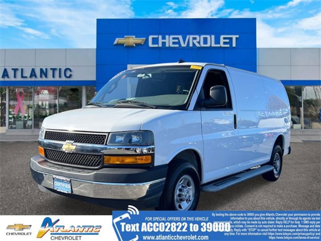 Certified 2023 Chevrolet Express Cargo 2500 WT Van
