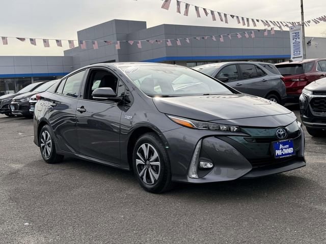 Used 2018 Toyota Prius Prime Advanced with VIN JTDKARFP7J3080296 for sale in Bay Shore, NY