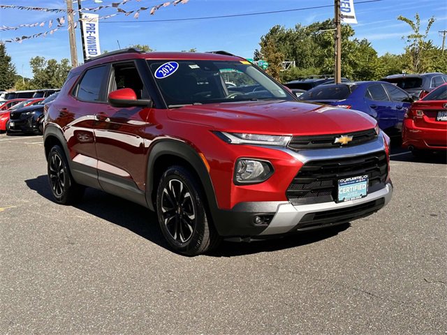 Certified 2021 Chevrolet Trailblazer LT with VIN KL79MPSL9MB001747 for sale in Bay Shore, NY