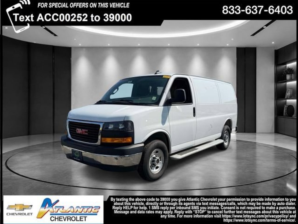 Used 2025 GMC Savana Cargo Work Van Van
