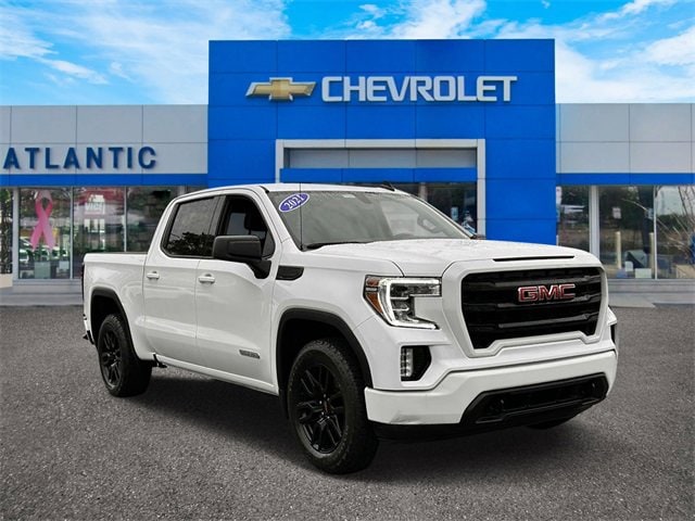 Certified 2021 GMC Sierra 1500 Elevation with VIN 3GTP9GEK4MG355181 for sale in Bay Shore, NY