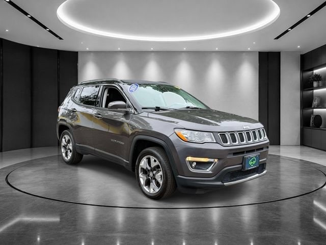 Used 2020 Jeep Compass Limited with VIN 3C4NJDCB6LT155389 for sale in Bay Shore, NY