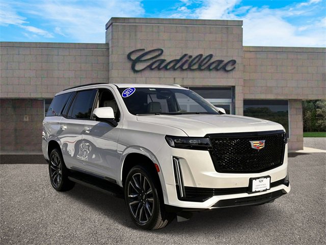 Certified 2023 Cadillac Escalade Sport Platinum with VIN 1GYS4GKL0PR103514 for sale in Hicksville, NY