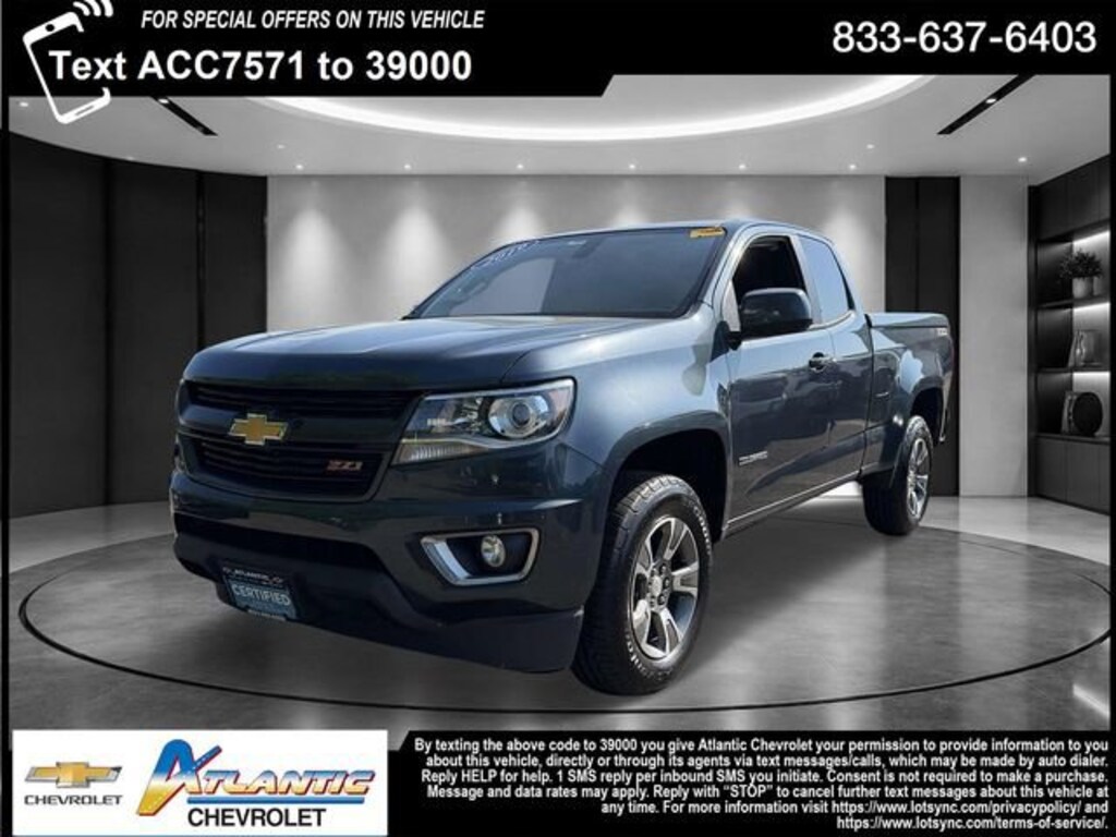 Certified 2019 Chevrolet Colorado Z71 Truck Extended Cab