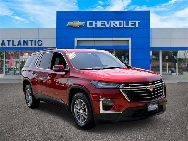 Certified 2023 Chevrolet Traverse 1LT with VIN 1GNEVGKW5PJ148240 for sale in Hicksville, NY