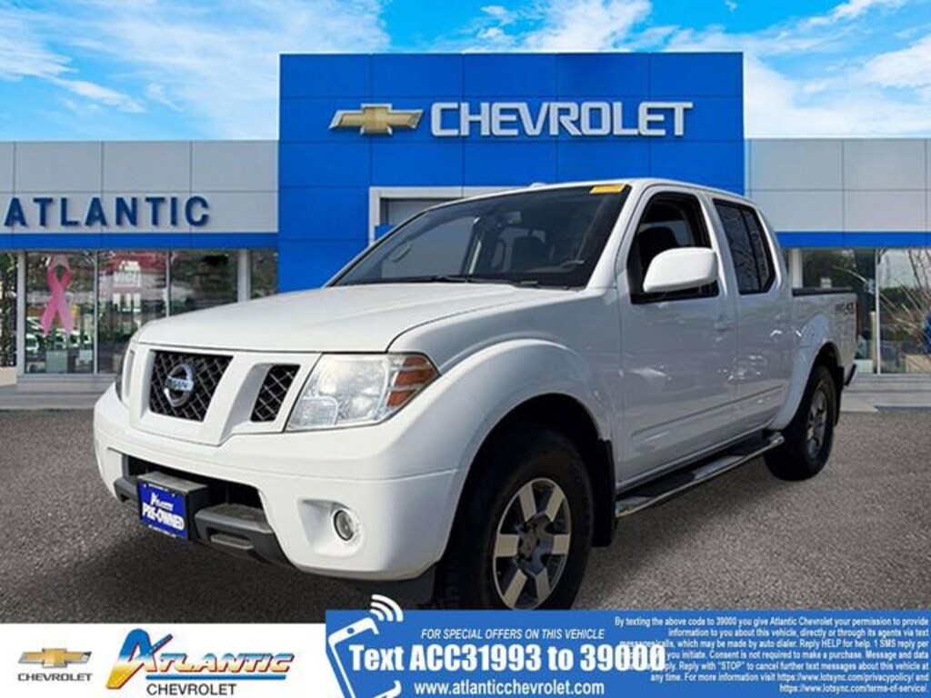 Certified 2012 Nissan Frontier PRO-4X Crew Cab 4x4 Truck Crew Cab