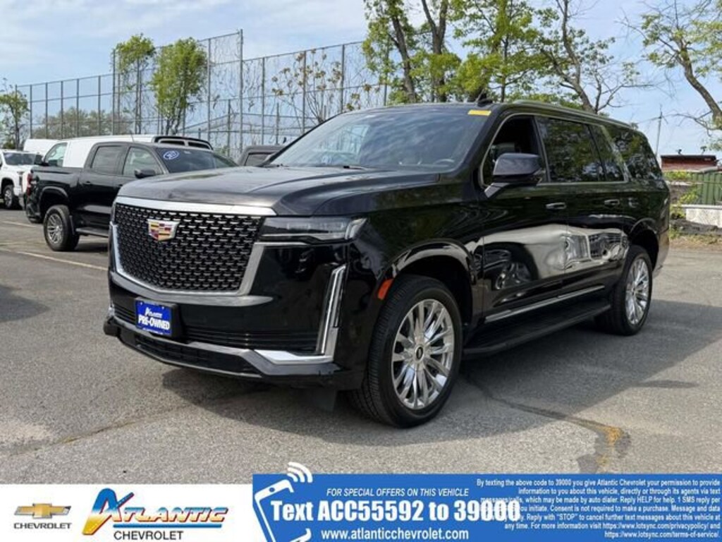Certified 2022 CADILLAC Escalade ESV Premium Luxury SUV