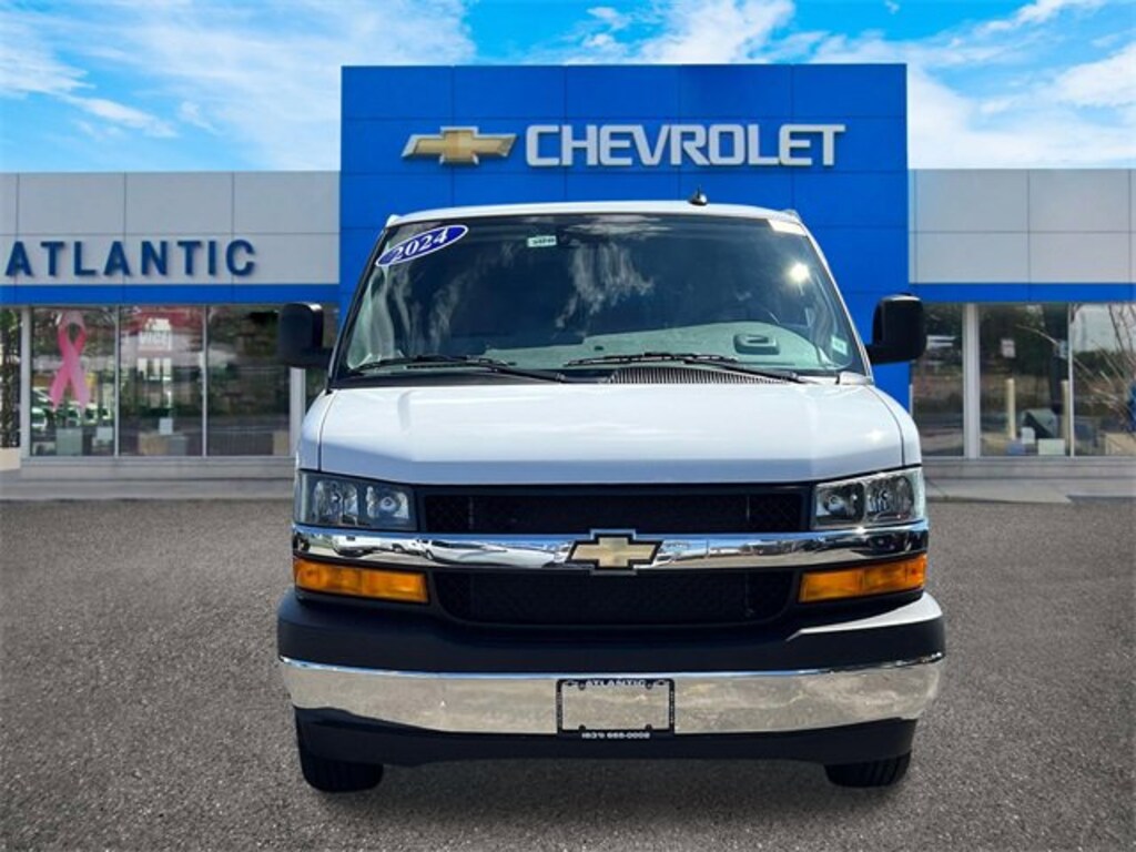 Certified 2024 Chevrolet Express 3500 LT Van Extended Passenger Van