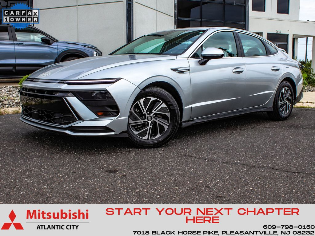 Used 2026 Hyundai Sonata Hybrid Blue Sedan
