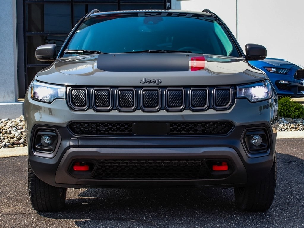 Used 2022 Jeep Compass Trailhawk with VIN 3C4NJDDBXNT133252 for sale in Pleasantville, NJ