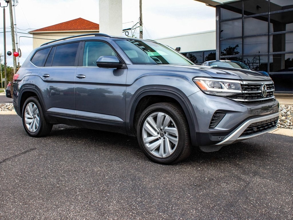 Used 2021 Volkswagen Atlas 3.6L V6 SE w/Technology 4MOTION SUV
