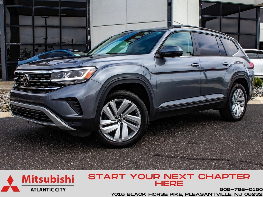 Used 2021 Volkswagen Atlas 3.6L V6 SE w/Technology 4MOTION SUV