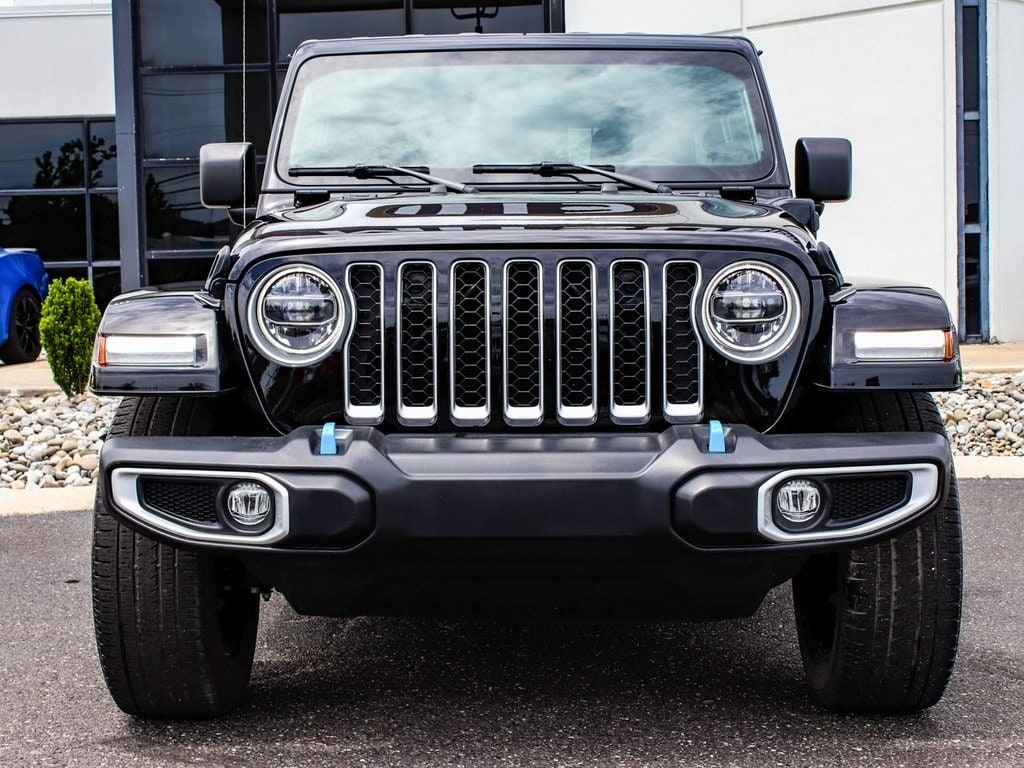 Used 2022 Jeep Wrangler Unlimited Sahara 4XE with VIN 1C4JJXP61NW214813 for sale in Pleasantville, NJ