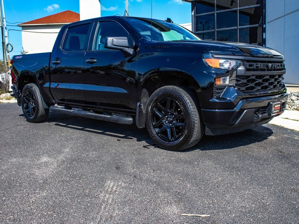 Used 2024 Chevrolet Silverado 1500 Custom Truck Crew Cab