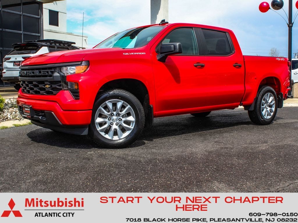 Used 2023 Chevrolet Silverado 1500 Custom Truck Crew Cab
