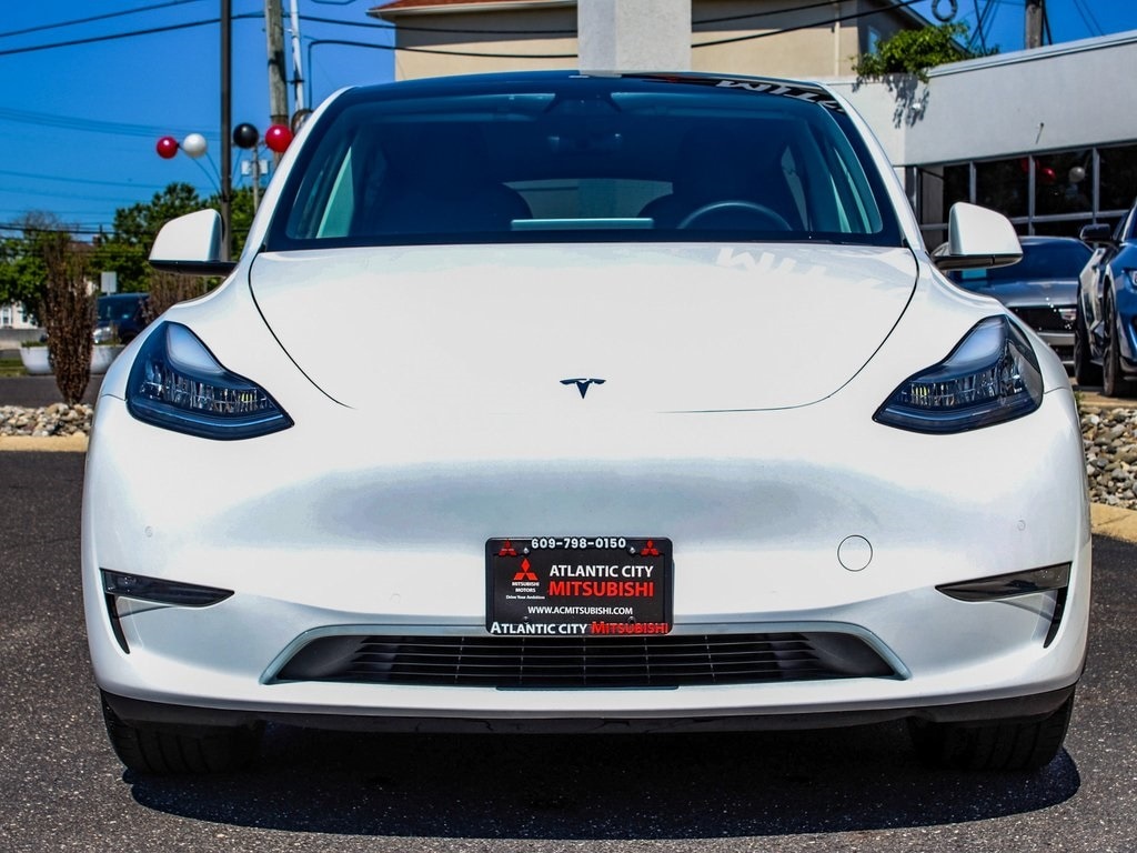 Used 2021 Tesla Model Y Long Range with VIN 5YJYGDEE5MF083815 for sale in Kansas City