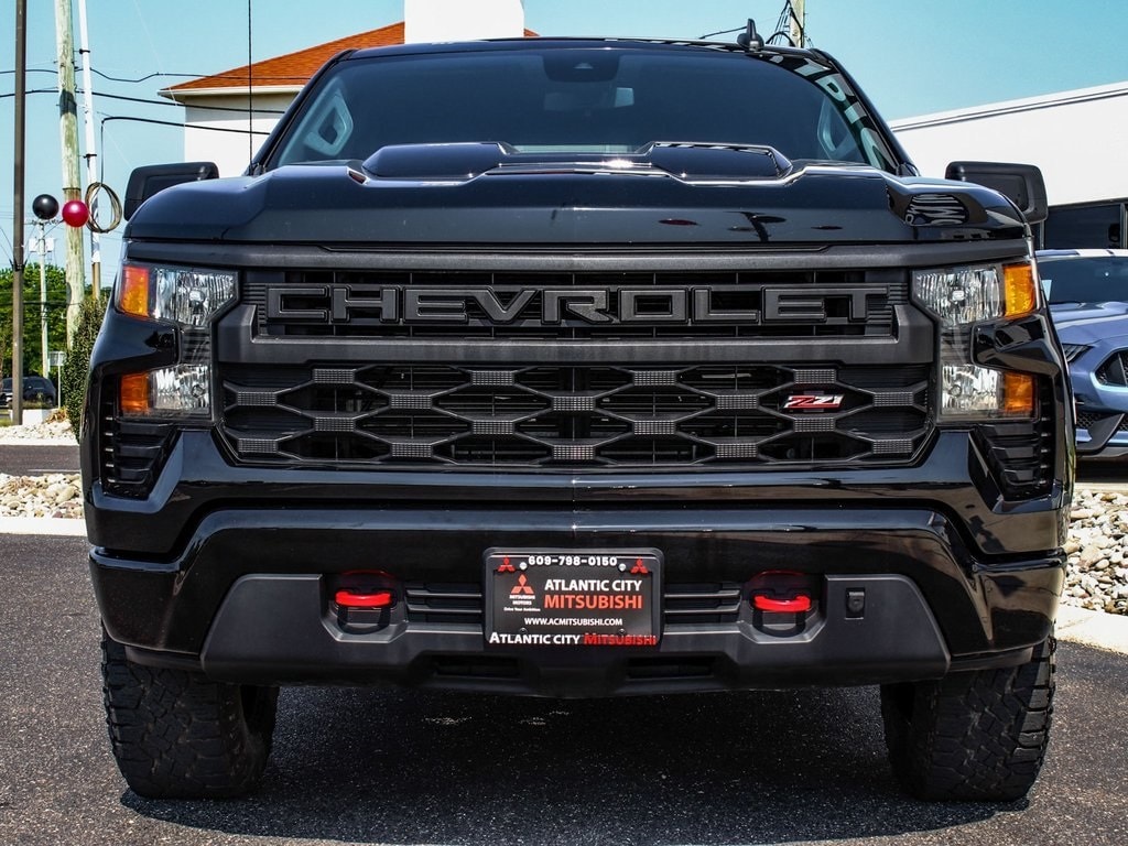 Used 2022 Chevrolet Silverado 1500 Custom Trail Boss with VIN 3GCPDCEK7NG666192 for sale in Pleasantville, NJ