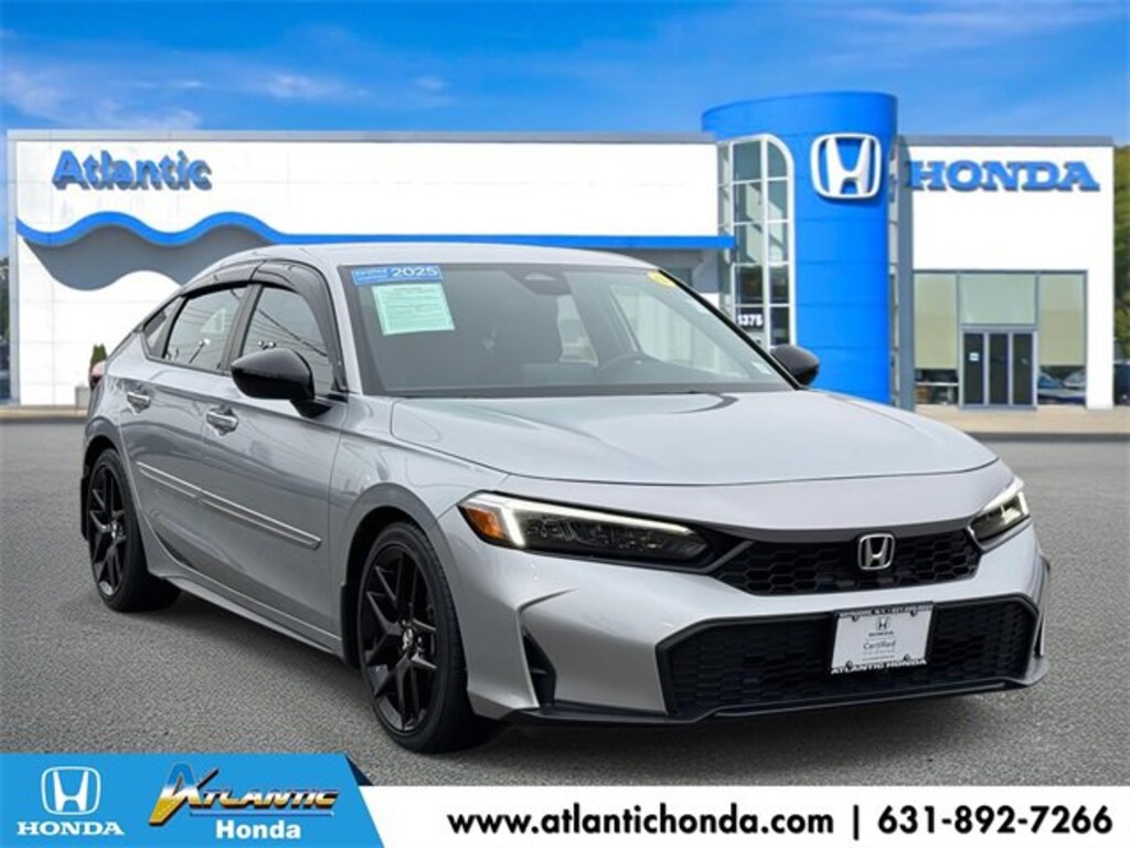 Certified 2025 Honda Civic Sport Hatchback