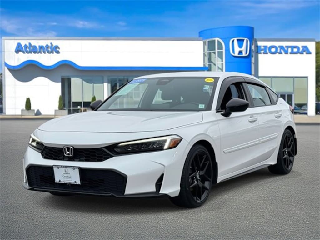Certified 2025 Honda Civic Sport Hatchback