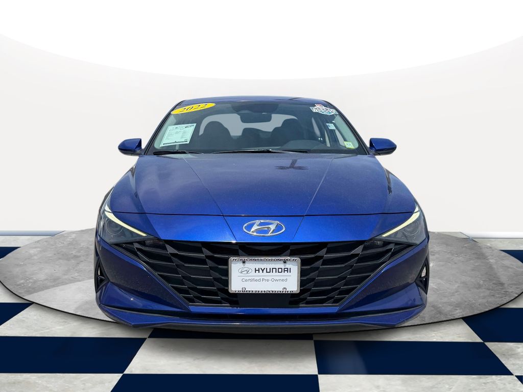 Certified 2022 Hyundai Elantra SEL with VIN KMHLS4AG4NU243347 for sale in West Islip, NY
