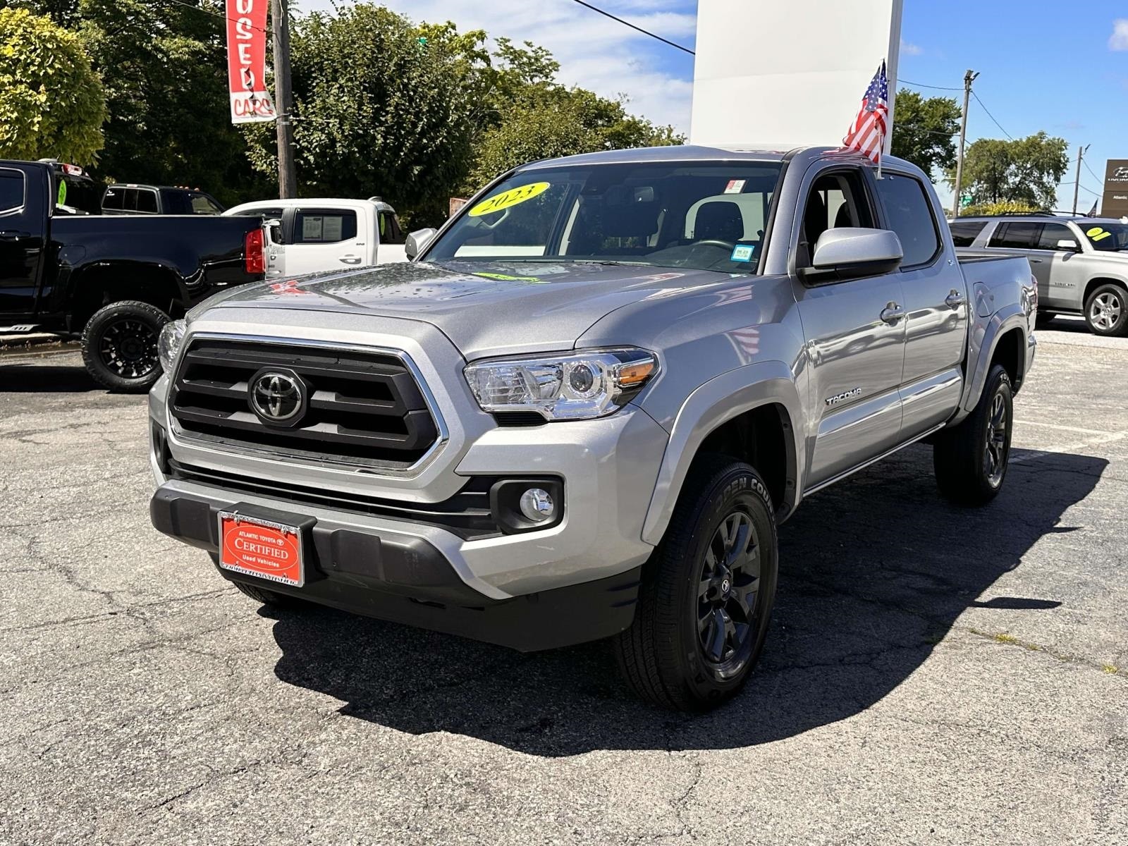 Certified 2023 Toyota Tacoma SR5 with VIN 3TMCZ5AN1PM622012 for sale in West Islip, NY