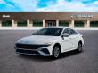New 2026 Hyundai Elantra Hybrid Blue Sedan