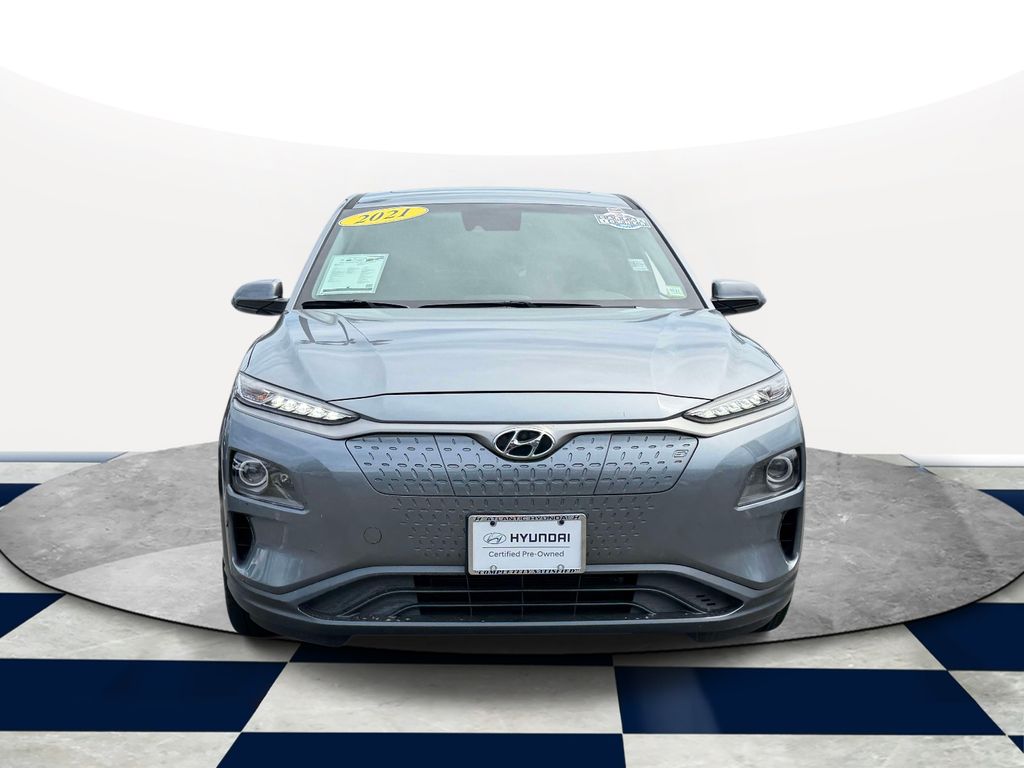 Certified 2021 Hyundai Kona EV Limited with VIN KM8K33AG1MU127217 for sale in West Islip, NY