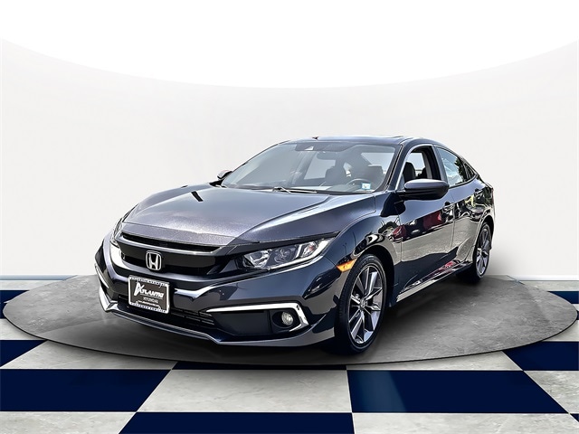 Used 2021 Honda Civic EX with VIN 19XFC1F34ME202636 for sale in West Islip, NY