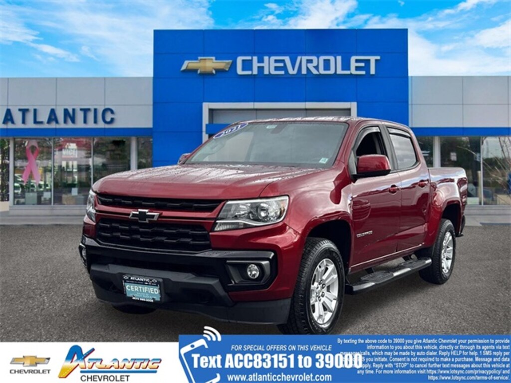 Certified 2021 Chevrolet Colorado LT Truck